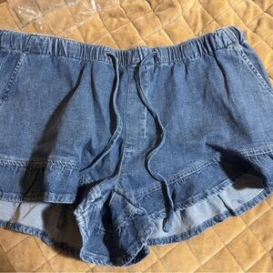 American Eagle Outfitters Light Blue Jean Shorts